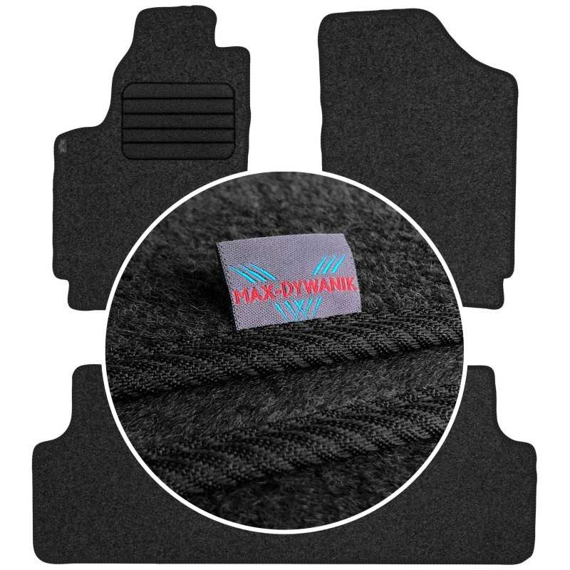 Citroen Berlingo I 2005-2008 Veliūriniai kilimėliai MAX-DYWANIK