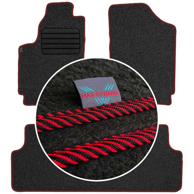 Citroen Berlingo I 2005-2008 Veliūriniai kilimėliai MAX-DYWANIK