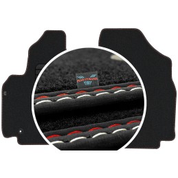 Citroen Berlingo II 2 asmenims 2008-2018 Veliūriniai kilimėliai MAX-DYWANIK