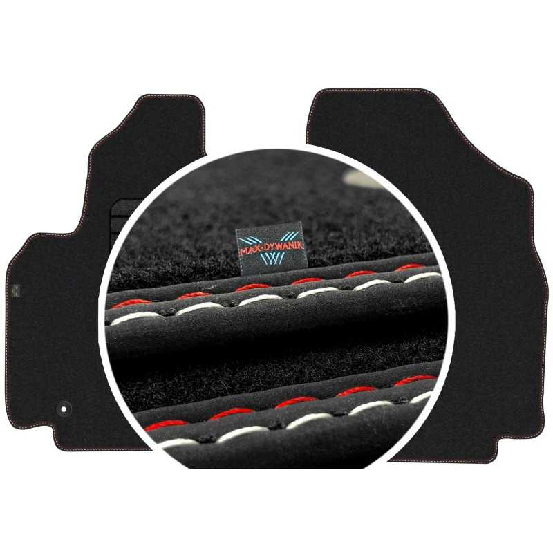 Citroen Berlingo II 2 asmenims 2008-2018 Veliūriniai kilimėliai MAX-DYWANIK