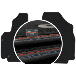 Citroen Berlingo II 2 asmenims 2008-2018 Veliūriniai kilimėliai MAX-DYWANIK