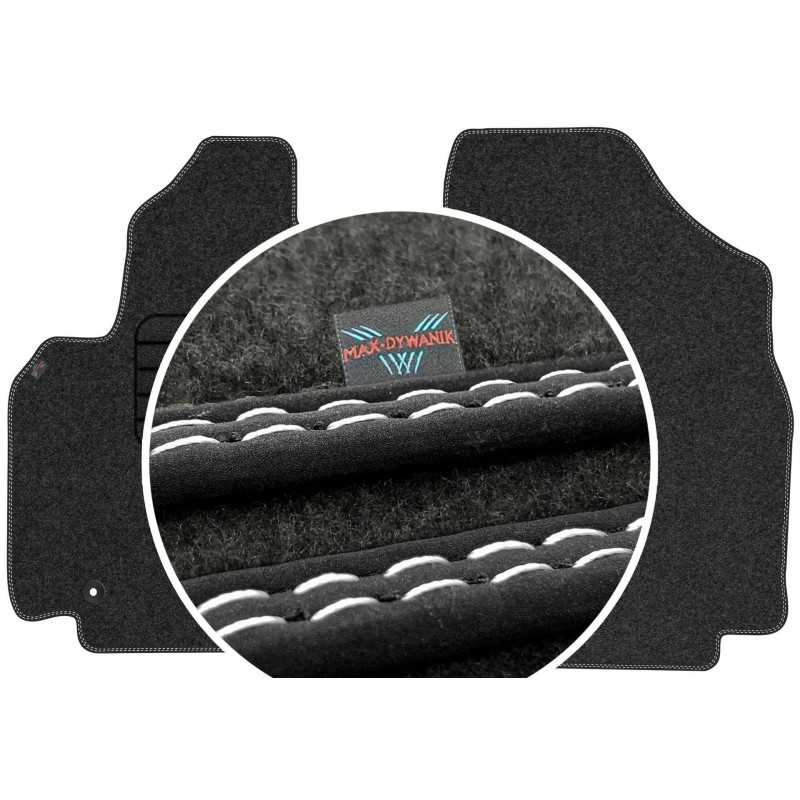 Citroen Berlingo II 2 asmenims 2008-2018 Veliūriniai kilimėliai MAX-DYWANIK