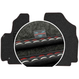 Citroen Berlingo II 2 asmenims 2008-2018 Veliūriniai kilimėliai MAX-DYWANIK