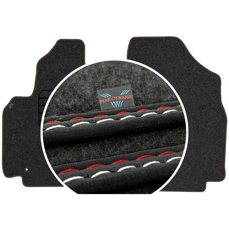 Citroen Berlingo II 2 asmenims 2008-2018 Veliūriniai kilimėliai MAX-DYWANIK