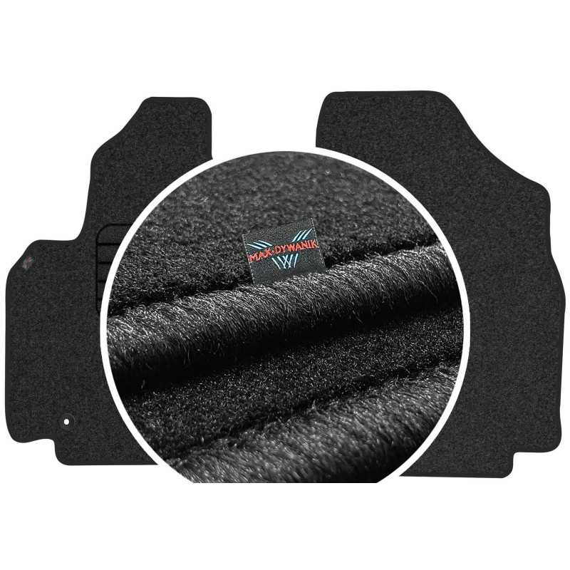 Citroen Berlingo II 2 asmenims 2008-2018 Veliūriniai kilimėliai MAX-DYWANIK