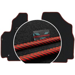 Citroen Berlingo II 2 asmenims 2008-2018 Veliūriniai kilimėliai MAX-DYWANIK