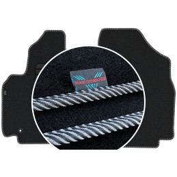 Citroen Berlingo II 2 asmenims 2008-2018 Veliūriniai kilimėliai MAX-DYWANIK