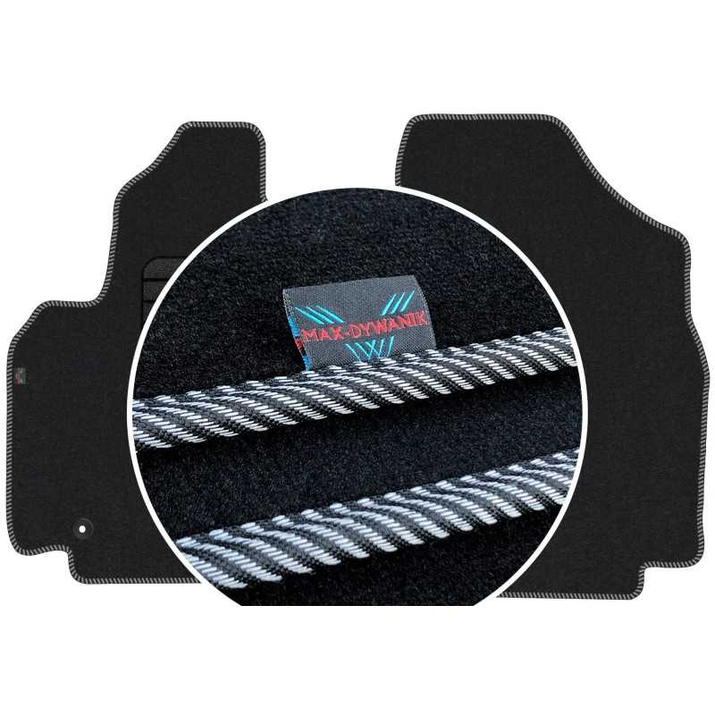 Citroen Berlingo II 2 asmenims 2008-2018 Veliūriniai kilimėliai MAX-DYWANIK