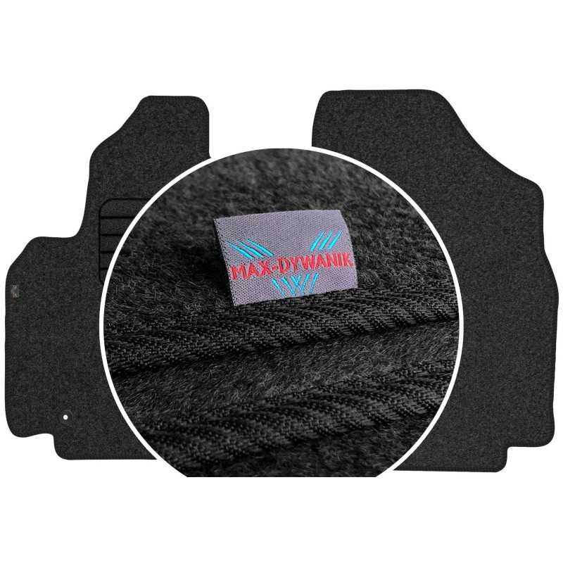 Citroen Berlingo II 2 asmenims 2008-2018 Veliūriniai kilimėliai MAX-DYWANIK