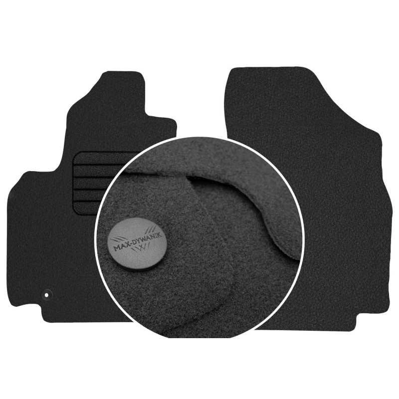 Citroen Berlingo II 2 asmenims 2008-2018 Veliūriniai kilimėliai MAX-DYWANIK