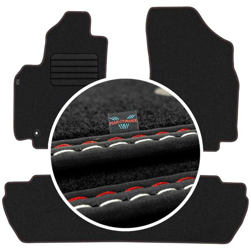 Citroen Berlingo II 2008-2018 Veliūriniai kilimėliai MAX-DYWANIK