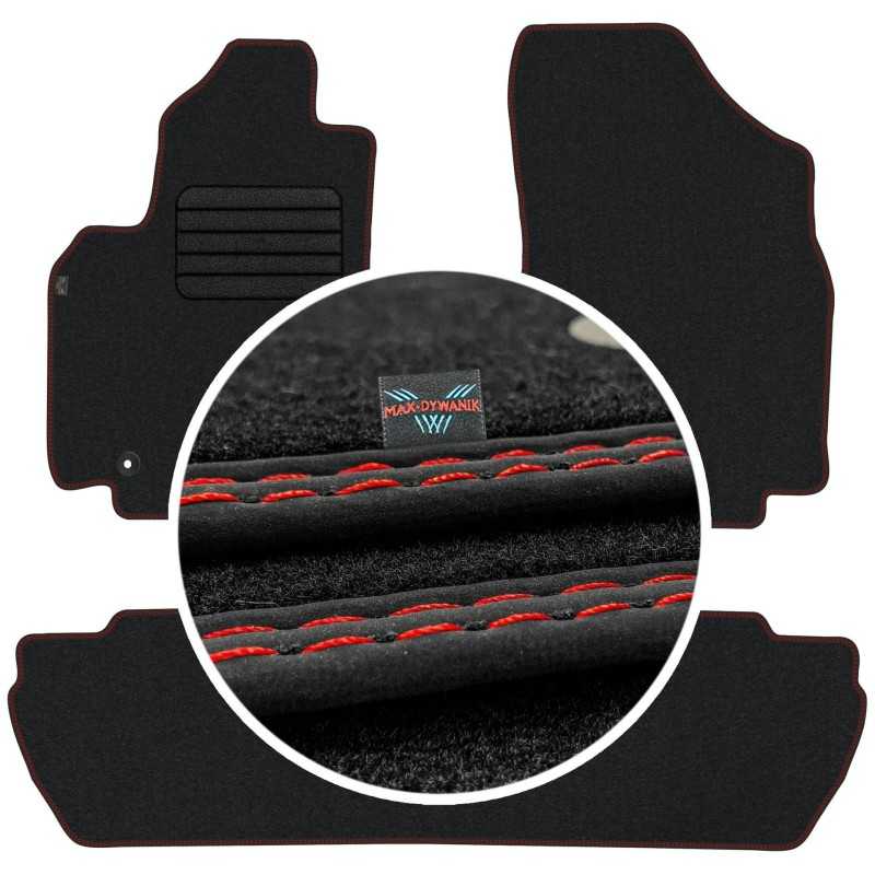 Citroen Berlingo II 2008-2018 Veliūriniai kilimėliai MAX-DYWANIK