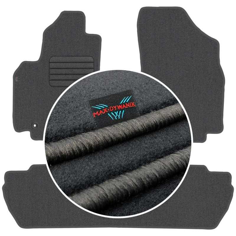 Citroen Berlingo II 2008-2018 Veliūriniai kilimėliai MAX-DYWANIK