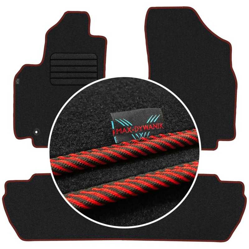 Citroen Berlingo II 2008-2018 Veliūriniai kilimėliai MAX-DYWANIK