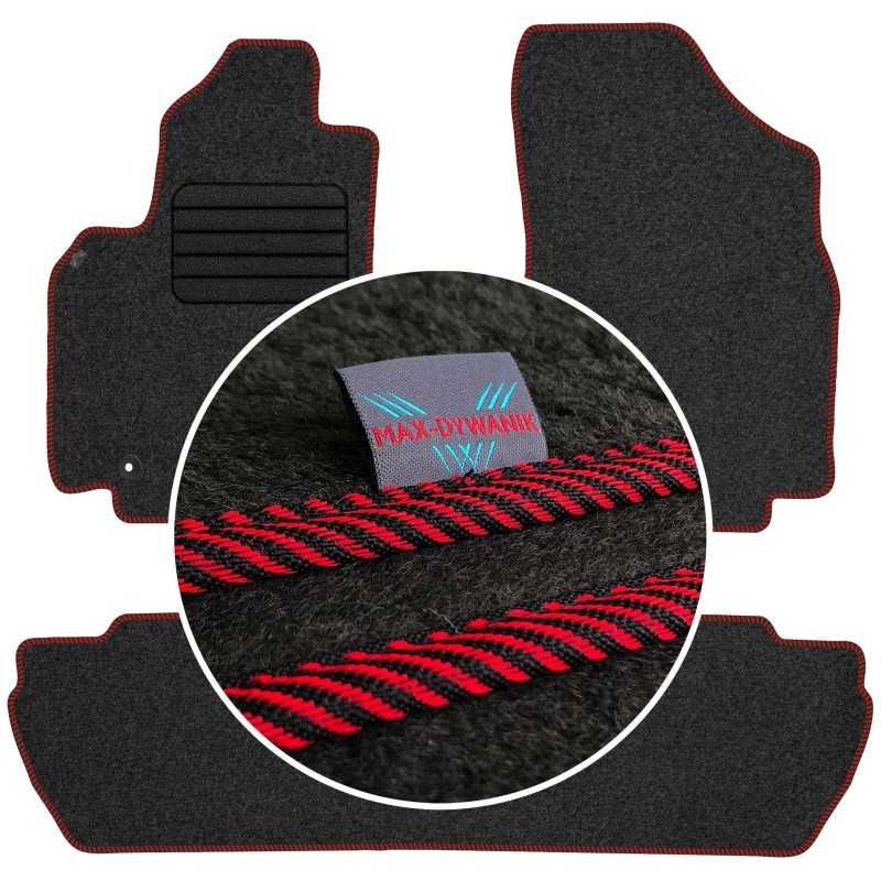 Citroen Berlingo II 2008-2018 Veliūriniai kilimėliai MAX-DYWANIK