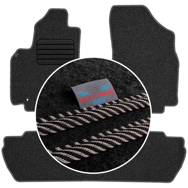 Citroen Berlingo II 2008-2018 Veliūriniai kilimėliai MAX-DYWANIK