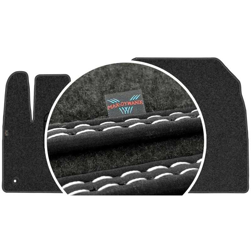 Citroen Berlingo III 2 asmenims 2018- Veliūriniai kilimėliai MAX-DYWANIK