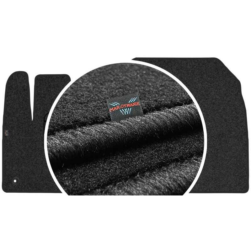 Citroen Berlingo III 2 asmenims 2018- Veliūriniai kilimėliai MAX-DYWANIK