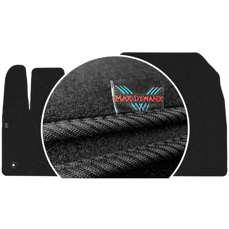 Citroen Berlingo III 2 asmenims 2018- Veliūriniai kilimėliai MAX-DYWANIK