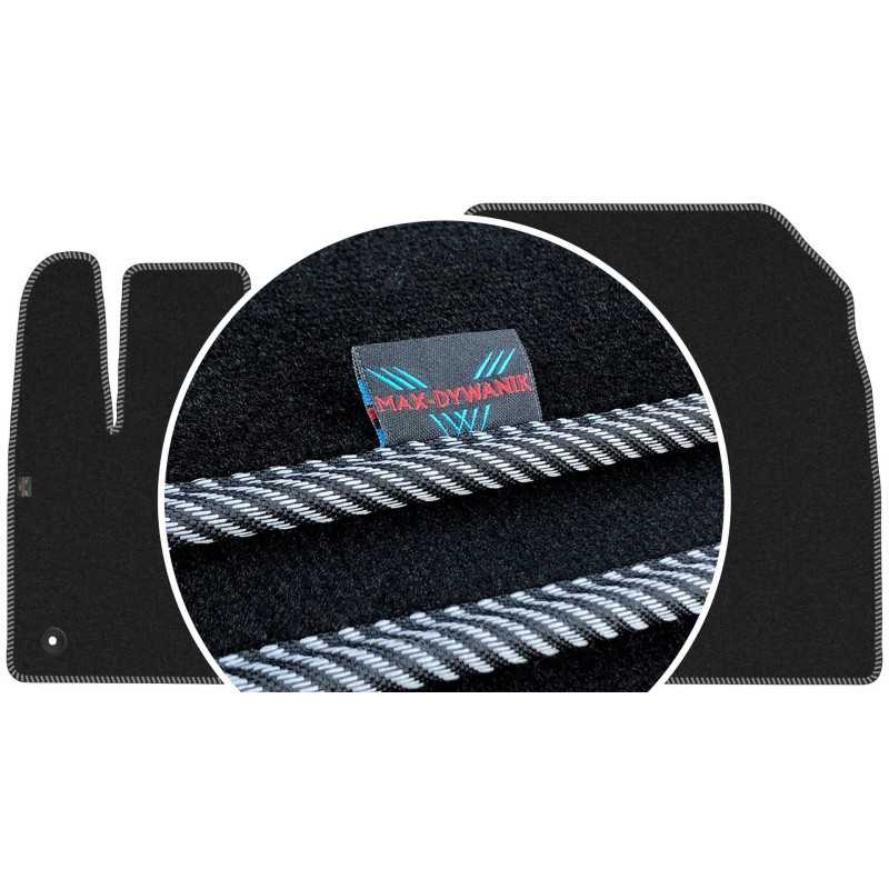 Citroen Berlingo III 2 asmenims 2018- Veliūriniai kilimėliai MAX-DYWANIK