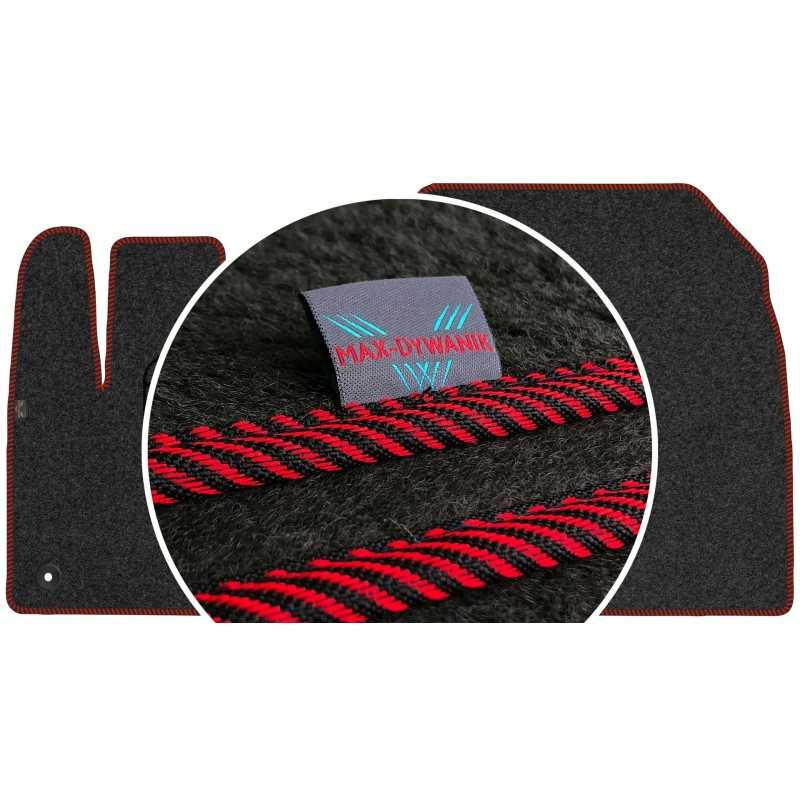 Citroen Berlingo III 2 asmenims 2018- Veliūriniai kilimėliai MAX-DYWANIK