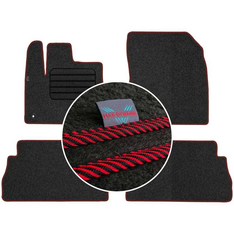 Citroen Berlingo III 2018- Veliūriniai kilimėliai MAX-DYWANIK