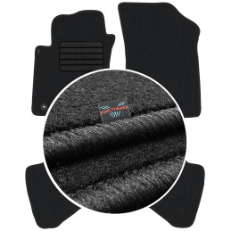 Citroen C1 I 2005-2009 Veliūriniai kilimėliai MAX-DYWANIK