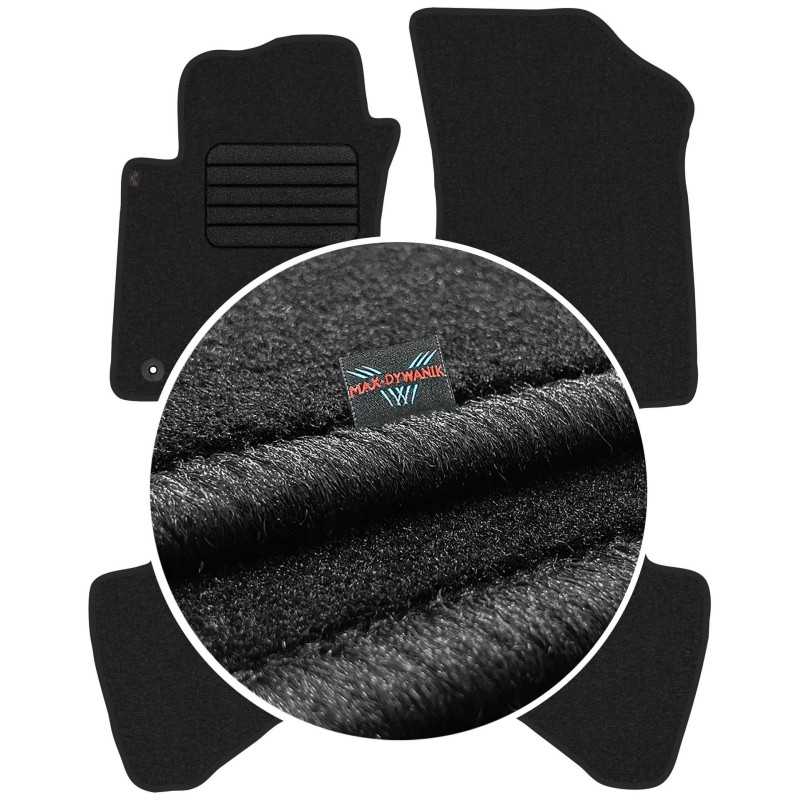 Citroen C1 I 2005-2009 Veliūriniai kilimėliai MAX-DYWANIK