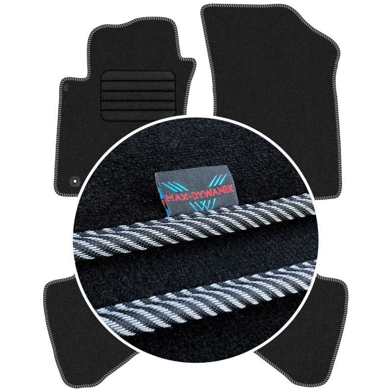 Citroen C1 I 2005-2009 Veliūriniai kilimėliai MAX-DYWANIK