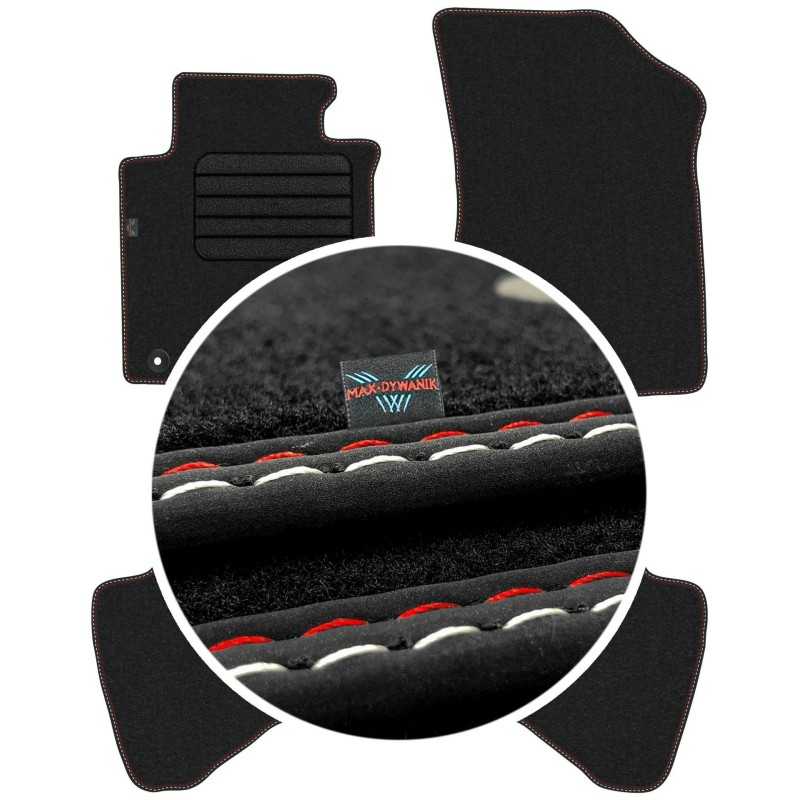 Citroen C1 I 2009-2014 Veliūriniai kilimėliai MAX-DYWANIK