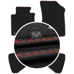 Citroen C1 I 2009-2014 Veliūriniai kilimėliai MAX-DYWANIK