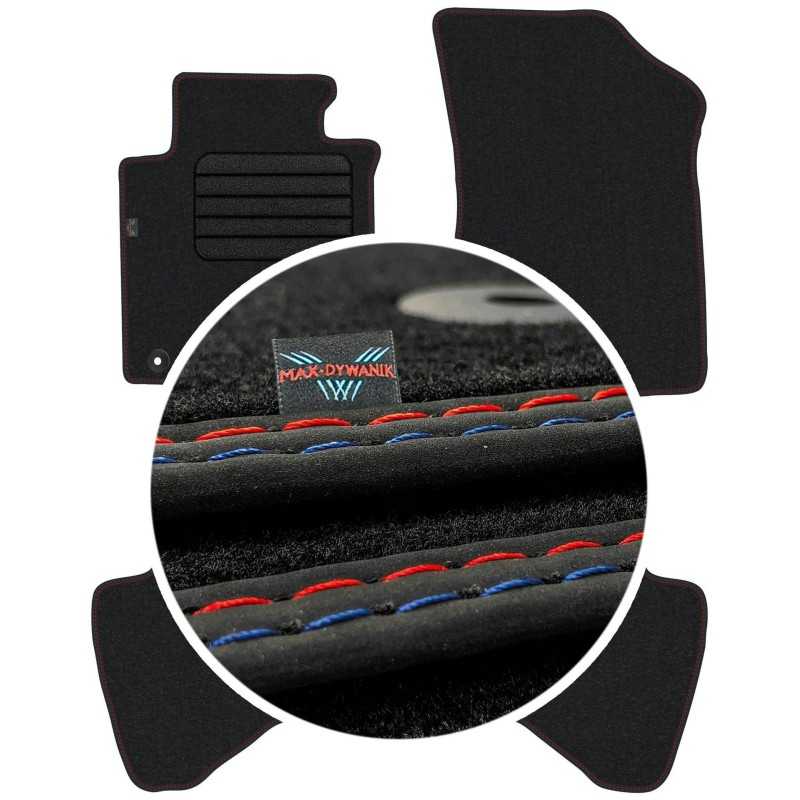 Citroen C1 I 2009-2014 Veliūriniai kilimėliai MAX-DYWANIK
