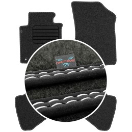 Citroen C1 I 2009-2014 Veliūriniai kilimėliai MAX-DYWANIK