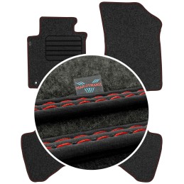 Citroen C1 I 2009-2014 Veliūriniai kilimėliai MAX-DYWANIK