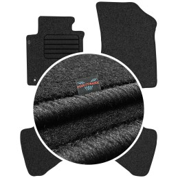 Citroen C1 I 2009-2014 Veliūriniai kilimėliai MAX-DYWANIK