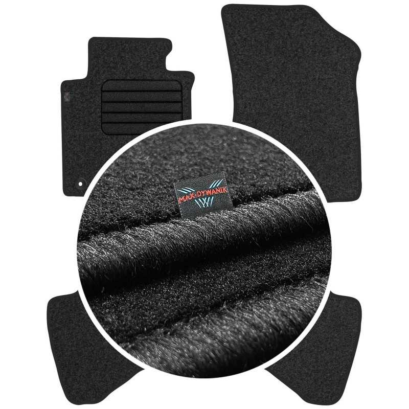 Citroen C1 I 2009-2014 Veliūriniai kilimėliai MAX-DYWANIK