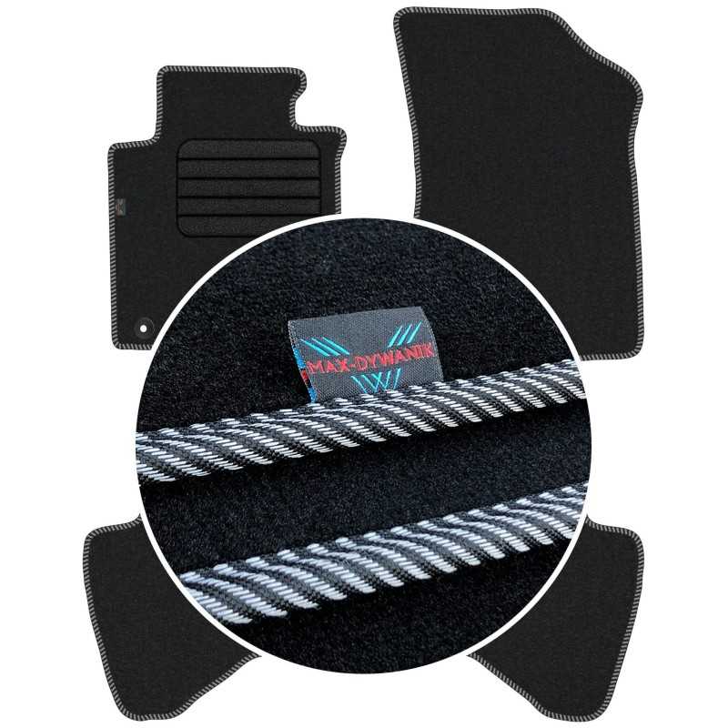 Citroen C1 I 2009-2014 Veliūriniai kilimėliai MAX-DYWANIK