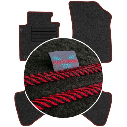 Citroen C1 I 2009-2014 Veliūriniai kilimėliai MAX-DYWANIK