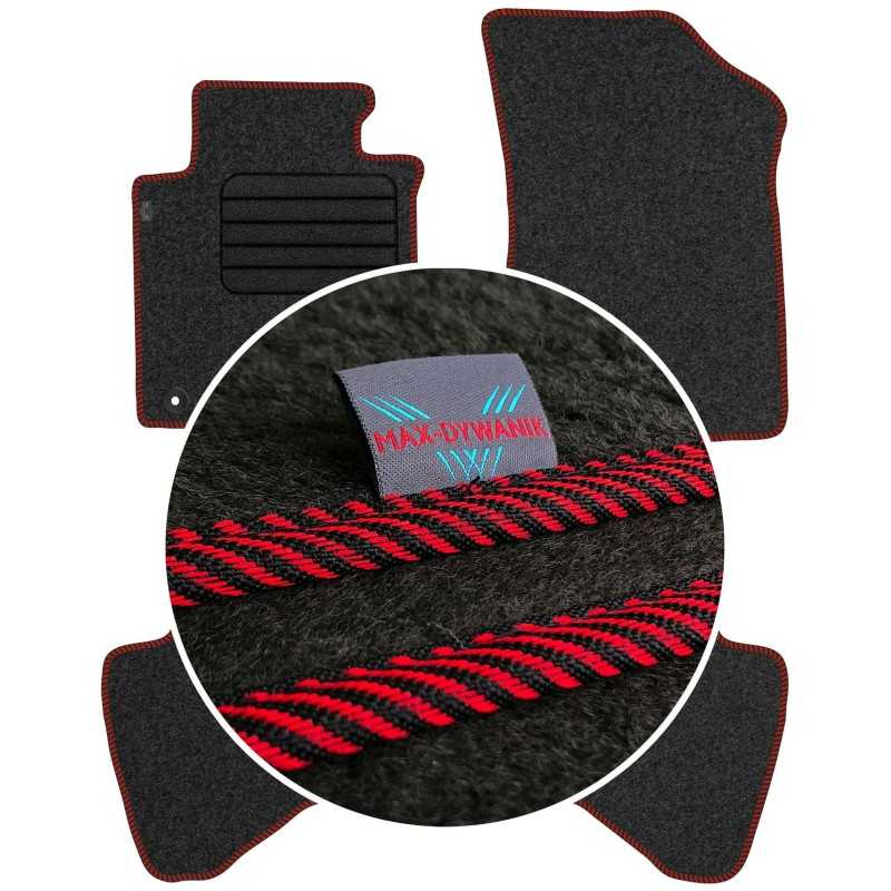 Citroen C1 I 2009-2014 Veliūriniai kilimėliai MAX-DYWANIK