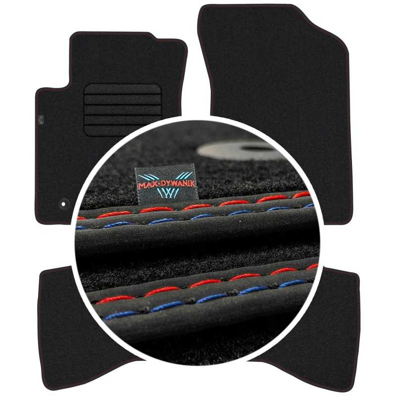 Citroen C1 II 2014- Veliūriniai kilimėliai MAX-DYWANIK