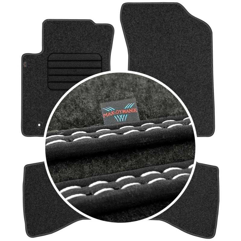 Citroen C1 II 2014- Veliūriniai kilimėliai MAX-DYWANIK