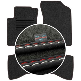 Citroen C1 II 2014- Veliūriniai kilimėliai MAX-DYWANIK