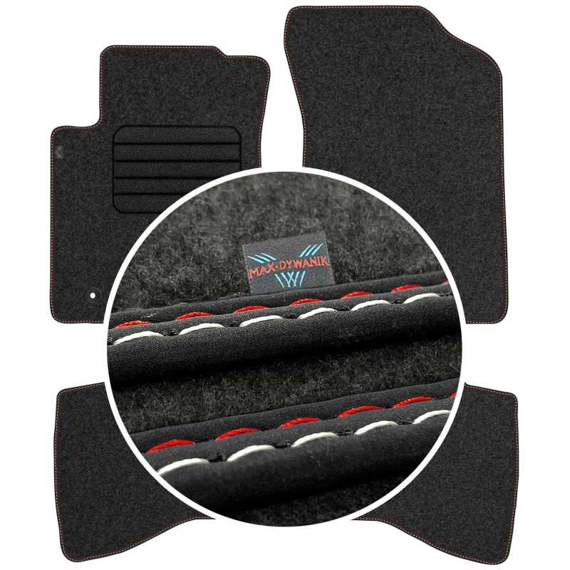 Citroen C1 II 2014- Veliūriniai kilimėliai MAX-DYWANIK