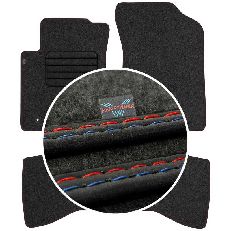 Citroen C1 II 2014- Veliūriniai kilimėliai MAX-DYWANIK