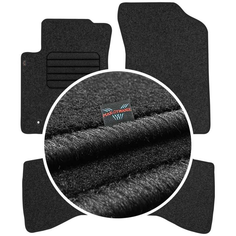 Citroen C1 II 2014- Veliūriniai kilimėliai MAX-DYWANIK