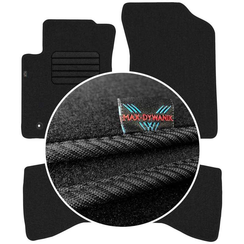 Citroen C1 II 2014- Veliūriniai kilimėliai MAX-DYWANIK