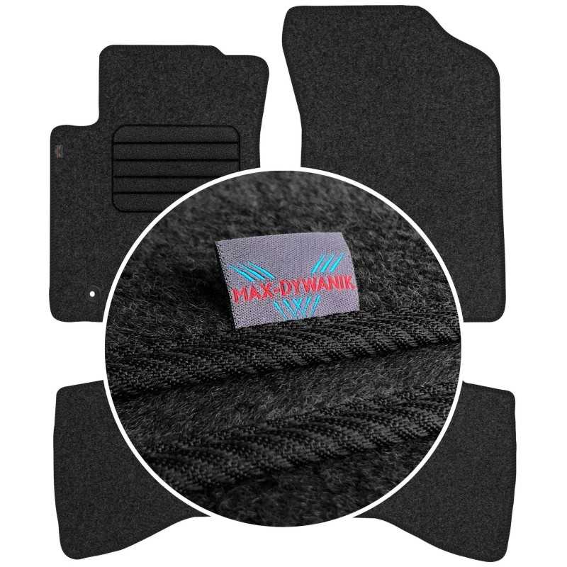 Citroen C1 II 2014- Veliūriniai kilimėliai MAX-DYWANIK