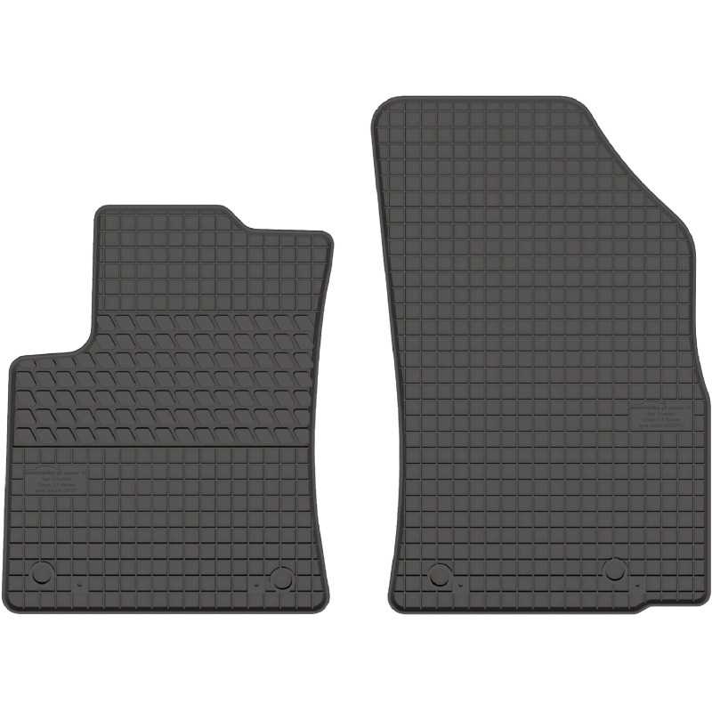 Citroen C3 Aircross 2017- Opel Crossland X 2017-2024 Guminiai kilimėliai MOTOHOBBY PRIEKINIAI 201107/2