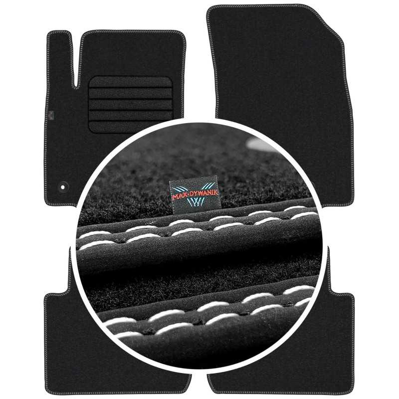 Citroen C3 Aircross 2017- Veliūriniai kilimėliai MAX-DYWANIK