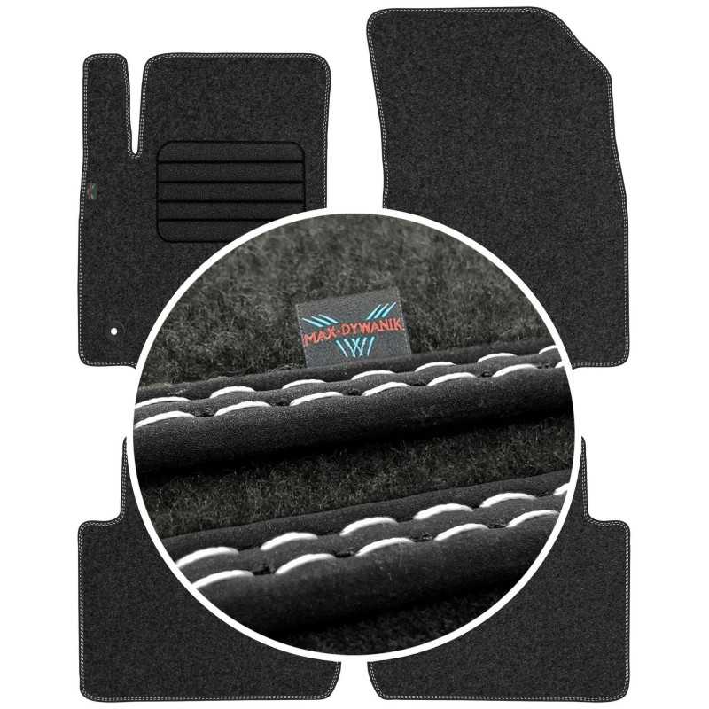 Citroen C3 Aircross 2017- Veliūriniai kilimėliai MAX-DYWANIK